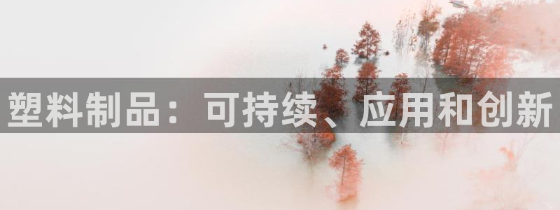 太阳gg官方网站：塑料制品：可持续、应用和创新