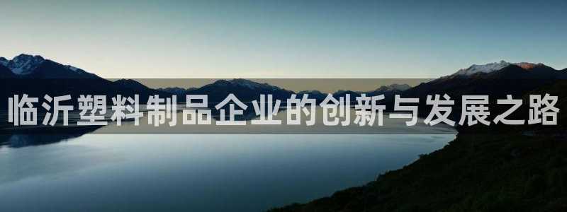 太阳成集团tyc234cc[主页]：临沂塑料制品企业的创新与
