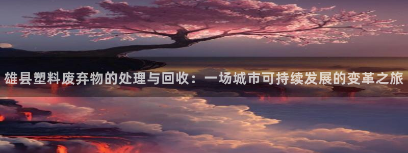 古天乐 太阳灯：雄县塑料废弃物的处理与回收：一场城市可持续发
