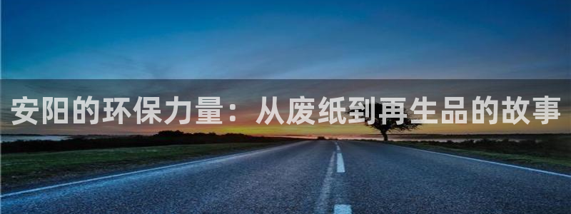 太阳gg在线测速登录：安阳的环保力量：从废纸到再生品的故事