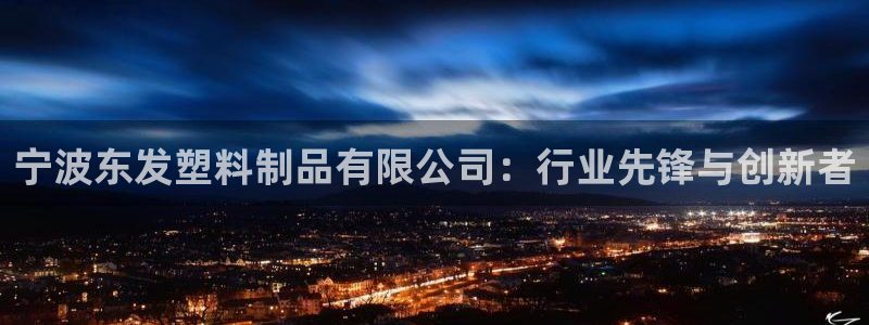 太阳2游戏娱乐官网：宁波东发塑料制品有限公司：行业先锋与创新