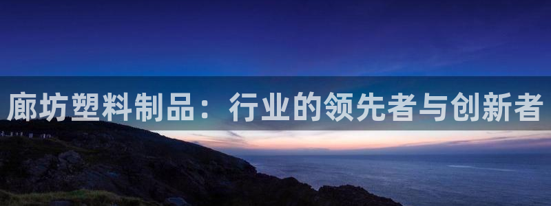 太阳集团董事长：廊坊塑料制品：行业的领先者与创新者